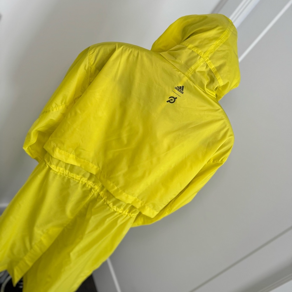 Adidas x Ivy Park x Peloton Yellow Long Wind Jacket (small | new with t… - Picture 6 of 12